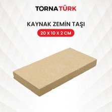 20 x 10 x 2 cm Kaynak Zemin Taşı