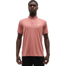J.lindeberg Erkek Bo Polo T-Shirt Gül Kurusu 14658E195