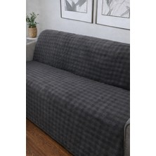 Hig Store Tavşan Tüyü Ithal Bubble Ultra Yumuşak Kaymaz Yıkanabilir Koltuk/çekyat Örtüsü 170X210 Büyük Ebat