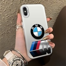 HONTINGA iPhone x ile Uyumlu Kılıfı Silikon Kenar Sert Arka Düşüme Önleyici Basitlik Anti Düşme Kamera Korumali Bmw Desen Telefon Kılıfı Kadın ve Erkek Için Uygundur K1-1108
