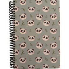 Elma Kırtasiye 17 x 24 Animal Serisi Spiralli 120 Yp. Çizgili Defter