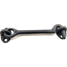 Nemere Antika Tarz Dekoratif Pirinç Çengeli - 13CM, Oksit