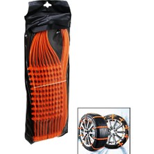 Kont 10PCS Plastik Zincir Oto Lastik Kar Kelepçesi = Cırtlı (5067)