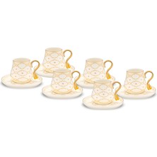 Jumbo Lumi 1947 6 Kişilik Kahve Fincan Takımı