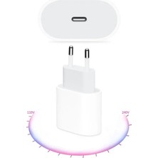 İlanib Ticaret Şarj Aleti 25W Çift Usb-C Hızlı Şarz Cihazı (5567)