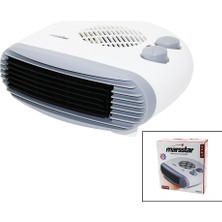 İlanib Ticaret 2ın1 = Sıcak - Soğuk  Turbo Fanlı Isıtıcı   2 Kademe Sıcak - 1 Kademe Serin   2000W  MS-200 (5567)