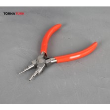 Iki Ucu 3 Kademeli Yuvarlak Kargaburun Pense