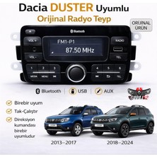Dacia Duster Uyumlu Orijinal Radyo Teyp (Cd’siz) Yeni Versiyon Beyaz Ekranlı 280218771R