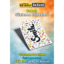 Sb Store Teşekkür Etiketi Thank You Ambalaj Hediye Süsleme Etiketi Model 120 - 95 Adet 5cm