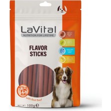 Lavital Sığır Etli Yumuşak Çubuk Köpek Ödülü 100 gr