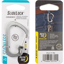 Nite Ize Slidelock Carabiner #3-Çelik