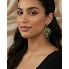 Taşlı Otantik Küpe