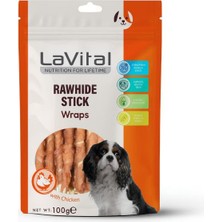 Lavital Tavuk Etli Sarılı Çubuk Köpek Ödülü 100 gr