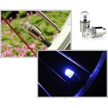 İlanib Ticaret Işıklı Bisiklet Araba Sibop Kapağı 2 Adet (5567)