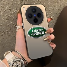 HONTINGA Vivo X300 ile Uyumlu Kılıfı Silikon Kenar Sert Arka Düşüme Önleyici Basitlik Anti Düşme Kamera Korumali Land Rover Desen Telefon Kılıfı Kadın ve Erkek Için Uygundur K1-1114
