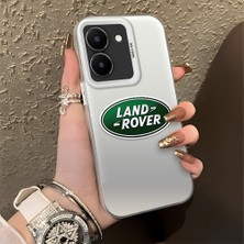 HONTINGA Vivo Y36 5g ile Uyumlu Kılıfı Silikon Kenar Sert Arka Düşüme Önleyici Basitlik Anti Düşme Kamera Korumali Land Rover Desen Telefon Kılıfı Kadın ve Erkek Için Uygundur K1-1114
