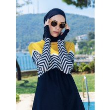 Mayovera Tesettür Mayo - Zigzag Hardal