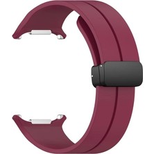 Eco Port Watch 7 Ultra KR418 Tender Silikon Kordon (Saat Değildir) - Bordo