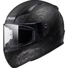 Ls2 Rapid 2 Crypt Kapalı Kask (Mat Siyah)
