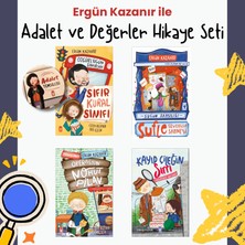 Timaş Çocuk Ergün Kazanır - Adalet ve Değerler Yolculuğu -  Eğlenceli Hikâyeler Seti (Adalet Rozeti Hediyeli) -+7yaş