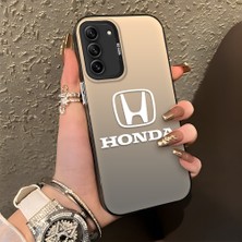 HONTINGA Samsung Galaxy S21 Fe ile Uyumlu Kılıfı Silikon Kenar Sert Arka Düşüme Önleyici Basitlik Anti Düşme Kamera Korumali Honda Desen Telefon Kılıfı Kadın ve Erkek Için Uygundur K1-1117