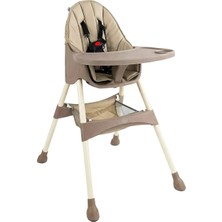 Duux Omega Sepetli Çıkarılabilir Tepsili Mama Sandalyesi Vizon