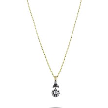 Lial Diamond 1.46 Karat Elmas Kolye, Doğal Pırlanta, Sertifikalı Mücevher