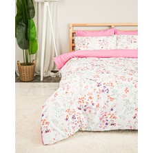 Rasel Tekstil Alice  Pamuklu Çift Kişilik Çiçekli Nevresim Seti  200X220 cm