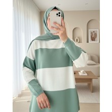 Moda Morfo Yarım Boğazlı Triko Takım  -Mint