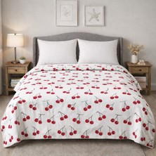 Mulberry King Size Desenli Pike Yatak Örtüsü Çift Kişilik 240X260 cm