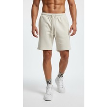 Plus Scorpion Erkek Penye Şort Lastikli Bağcıklı Rahat Kalıp Yazlık Şort