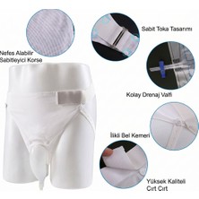 Gaman Külotlu Idrar Toplayıcı Yaşlı ve Hasta Erkek Modeli 2 Torbalı ( Hasta Bezine Son )