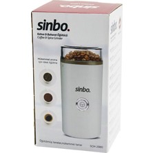 İlanib Ticaret Kahve - Baharat Öğütücü Makine  2 Bıçaklı Çelik Öğütme Haznesi  70GR Öğütme Ac MOTOR=180W SCM-2980 (5567)