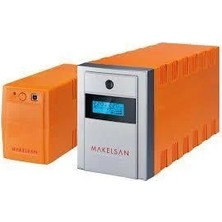 Makelsan Lıon 1500 Va (2X12V 9AH Akü ) Line Interactive 5/10 Dk Ups