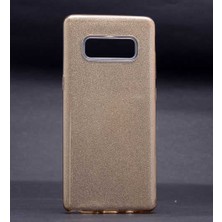 ZM Store Galaxy Note 8 Uyumlu Kılıf Renkli Simli Parlak Shining Kapak