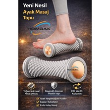PremiumPort Nesil Ayak Masaj Topu Topuk Dikenine Karşı Rahatlatıcı Silindir