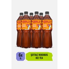Oddly Şeftali & Roobios Ice Tea - 0gr Şeker ve Kalorisiz 1 Litre Soğuk Çay