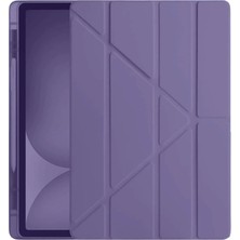 Die Grup  Ipad Pro 11 (2024) Kılıf Kalemlikli Hugo Tablet Kılıfı - Mor