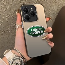 HONTINGA Tecno Spark 20 Pro 5g ile Uyumlu Kılıfı Silikon Kenar Sert Arka Düşüme Önleyici Basitlik Anti Düşme Kamera Korumali Land Rover Desen Telefon Kılıfı Kadın ve Erkek Için Uygundur K1-1114