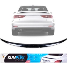 Mega Oto Market Piano Black Bagaj Üstü Spoiler Bmw 3 G20 2018 ve Sonrası ile Uyumlu
