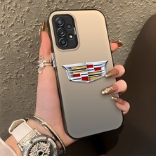 HONTINGA Samsung Galaxy A52S 5g ile Uyumlu Kılıfı Silikon Kenar Sert Arka Düşüme Önleyici Basitlik Anti Düşme Kamera Korumali Cadillac Desen Telefon Kılıfı Kadın ve Erkek Için Uygundur K1-1115