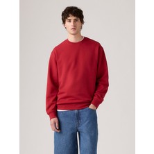 Levi's Erkek Kırmızı Bisiklet Yaka Sweatshirt A1572-0118