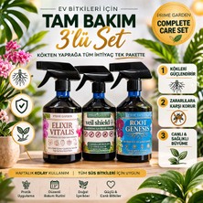 Prime Garden Ev Bitkileri Için Tam Bakım 3’lü Set