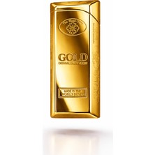 Tisaati Limited Edition Serisi Özel Premium Gold Külçe Altın Tasarım Çakmak-Özel Çakmak Kutusu