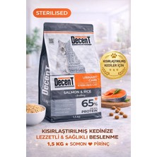 Colezium Decent  Urinary Care Balıklı ve Pirinçli Kısırlaştırılmış Kedi Sı 1.5 kg