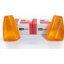 FARSAN Tofaş Şahin Doğan Kartal M131 Sinyal Lambası Takım Turuncu Sarı (Sağ-Sol) Çıtasız Farlara Uyumlu