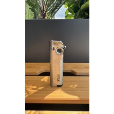 Black Martin Tek Torch Puro Çakmağı / Gümüş