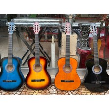 Adm Klasik Gitar Sap Ayarlı Kaliteli Siyah 4/4