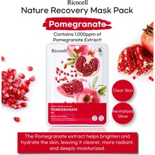 Ricocell Nar Özü Kore Yüz Maskesi