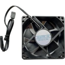 Oem 8025SE 8x8 cm Siyah Kasa Fanı